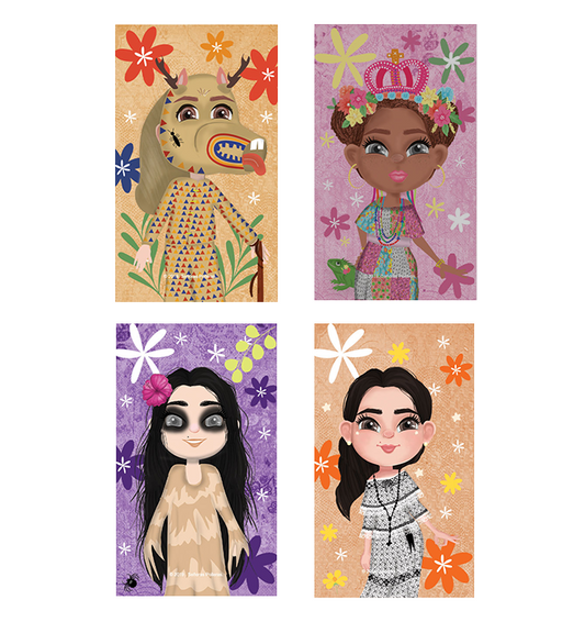 Pack de 4 Bookmarks