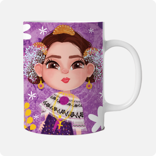 Taza Carmen Pollera