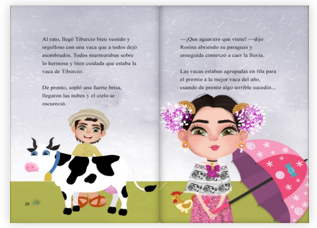 Cuento Rosina Suspiros