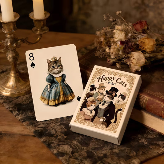 Baraja de Cartas: Gatitos Elegantes