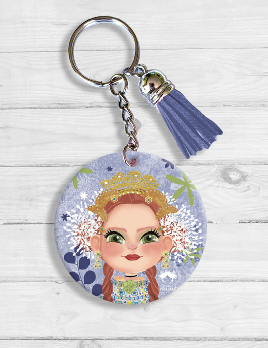 Queen Splendor Keychain
